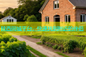 陕西同城平台，快速找到附近的伴侣